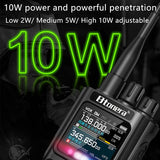 BTONERA BT-8000 Full-Band Ham Radio – 256CH Dual PTT Two-Way Radio with Airband, NOAA, Marine, and Scrambler thumbnail 3