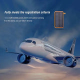 Xiaomi 200,000mAh Solar Power Bank with Folding Solar Panels – Portable Quick-Charge Power for Outdoor Camping & Survival thumbnail 8