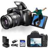 4K HD Digital Camera with Auto Focus & 12X Optical Zoom – 72MP Vlogging Camera for YouTube & Photography thumbnail 1