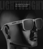 KDEAM Polarized Sunglasses – White Frame UV400 Protection thumbnail 9