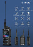 BTONERA BT-8000 Full-Band Ham Radio – 256CH Dual PTT Two-Way Radio with Airband, NOAA, Marine, and Scrambler thumbnail 14