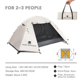 Mobi Garden 3–4 Person Waterproof Camping Tent – Double-Layer, UV & Rain Protection, Lightweight Trekking Shelter thumbnail 29
