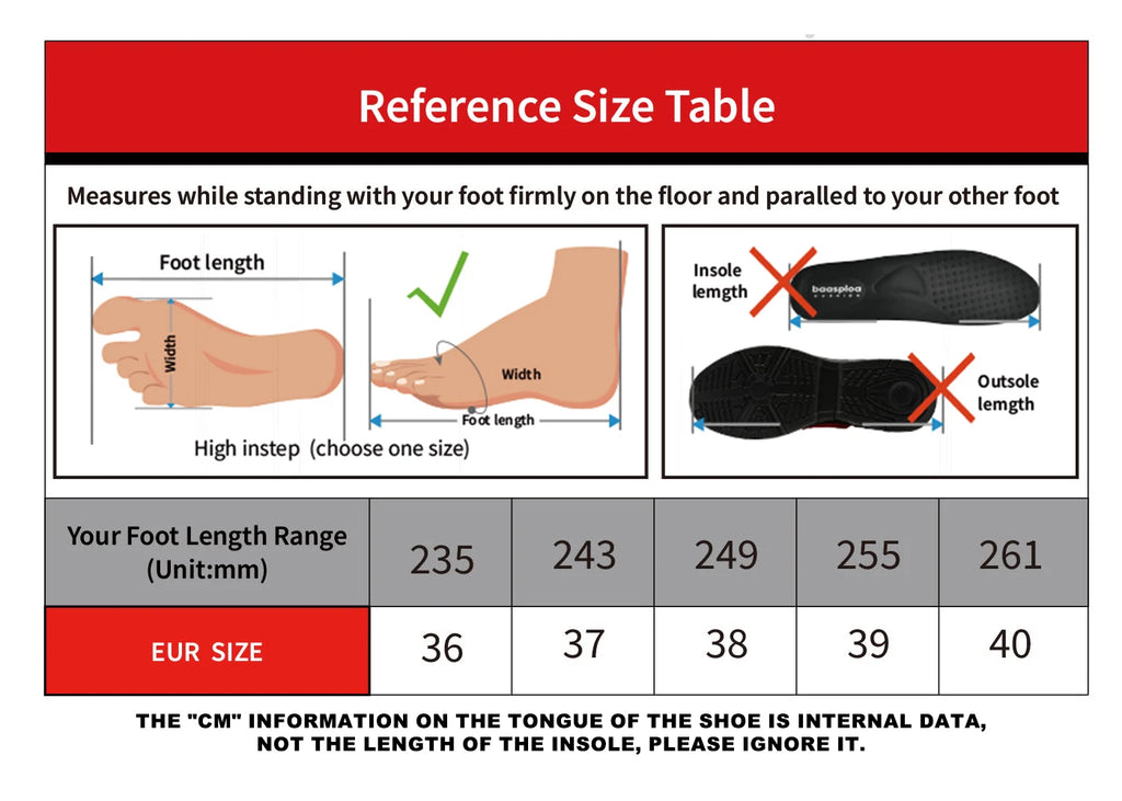 Baasploa Women's Lightweight Mesh Running Shoes – Breathable Outdoor Jogging Sneakers with Anti-Slip Sole