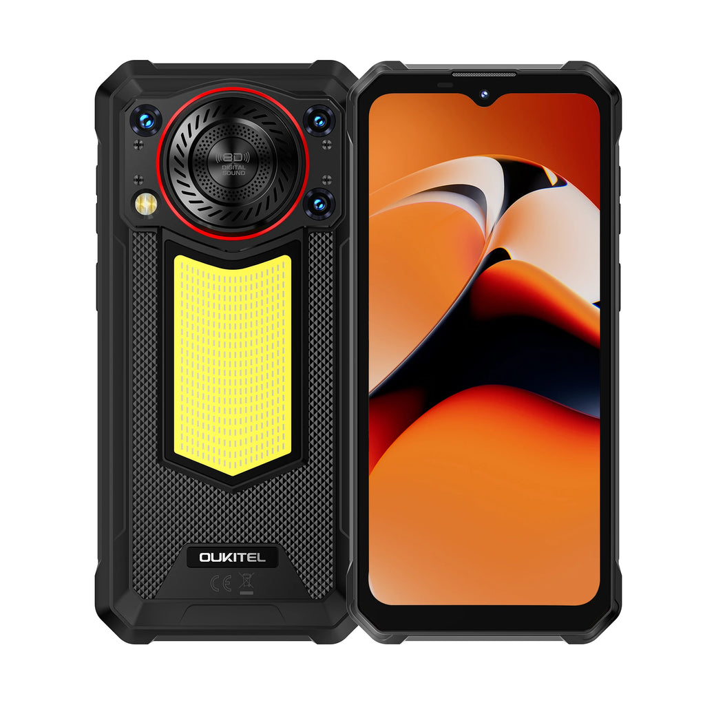 OUKITEL WP53 PRO Rugged Smartphone – 24GB+256GB, 11000mAh Battery, Android 15, 6.52" HD Display, 50MP Camera, NFC