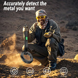 High-Sensitivity Handheld Metal Detector with LCD Display, Vibration & Audio Alerts – 360° Detection for Security, Industrial & Treasure Hunting Use thumbnail 4