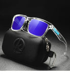 KDEAM Polarized Sunglasses – Unisex Square Frame UV400 Outdoor Eyewear (Red Mirror Lens, Model KD332) thumbnail 36