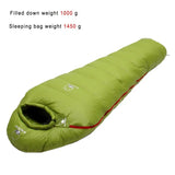BLACKSNOW White Goose Down Mummy Sleeping Bag – Ultra-Warm, Lightweight, Winter-Ready (4 Thickness Options) thumbnail 19