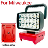 18-LED Portable Work Light – Compatible with Makita, Milwaukee & DeWalt 18V/20V Batteries – 1500LM Spotlight Torch with USB Output thumbnail 19