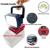 18-LED Portable Work Light – Compatible with Makita, Milwaukee & DeWalt 18V/20V Batteries – 1500LM Spotlight Torch with USB Output thumbnail 26