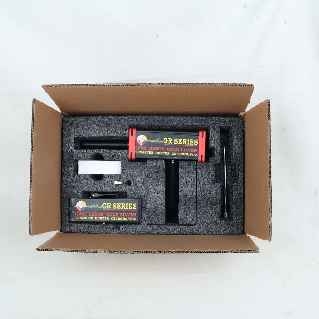 GR-2000 Long Range Metal Detector – Professional Gold, Silver, Copper & Diamond Scanner (Up to 1000m Range)