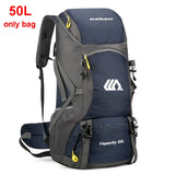 50L Waterproof Hiking Backpack – Large Travel Rucksack with Shoe Compartment thumbnail 18