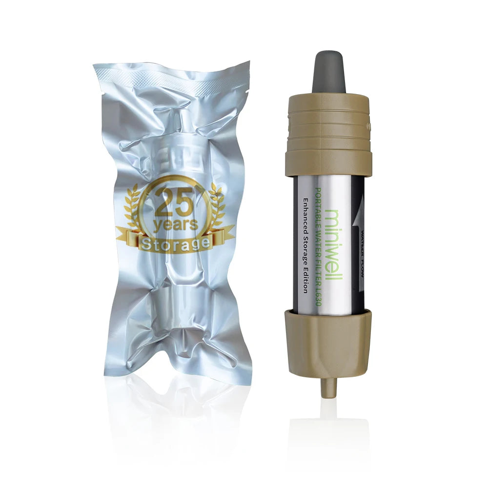 Miniwell Emergency Water Filter – Compact, Reliable Clean Water Anywhere