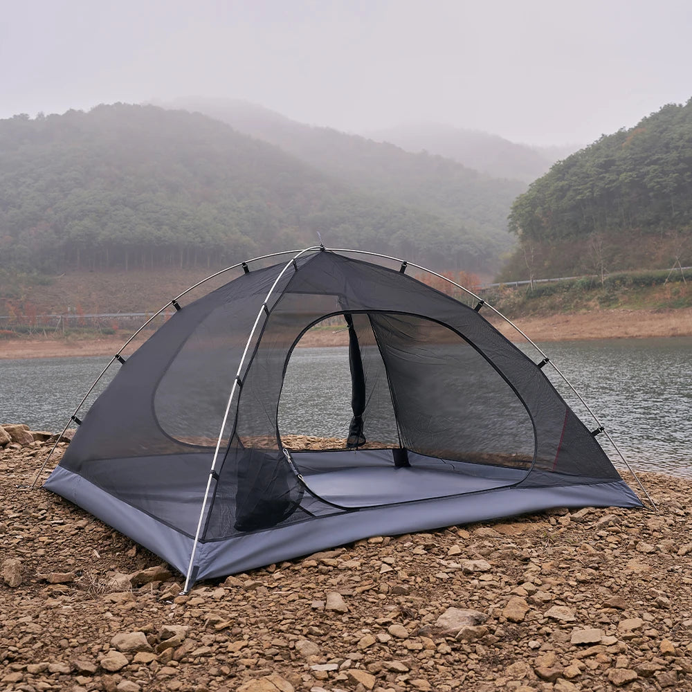 Mobi Garden 3–4 Person Waterproof Camping Tent – Double-Layer, UV & Rain Protection, Lightweight Trekking Shelter