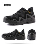 Men’s Tactical Combat Hiking Boots – Waterproof Nylon & Suede Outdoor High Tops for Work, Climbing & Trekking thumbnail 12