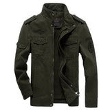 Men’s Plus Size Military Cargo Jacket – Spring & Autumn | Sizes M–6XL | Lightweight, Breathable, Tactical Style thumbnail 30