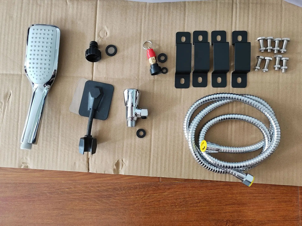 KANGRUN Portable Car Roof Camping Shower – 18L / 20L / 30L Outdoor Water Tank