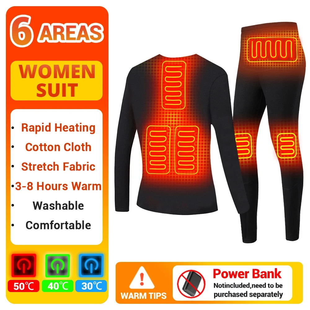 Self-Heating Thermal Jacket & Pants Set – USB Electric Heated Clothing for Men & Women | IRONRIDE
