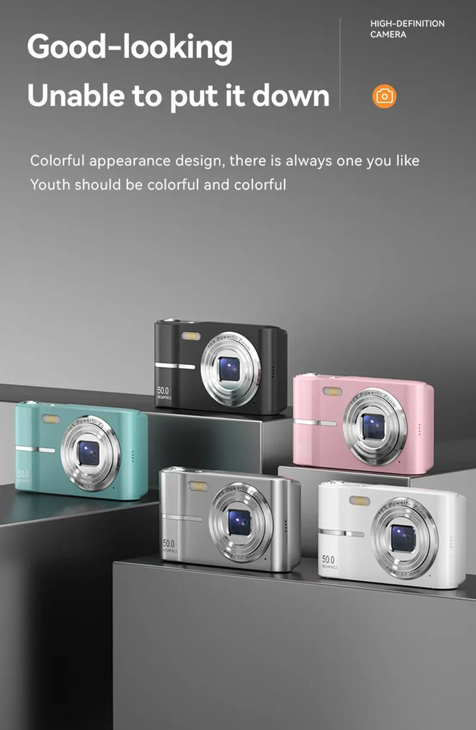 Xiaomi 4K Digital Camera – 50MP Sensor, 16X Optical Zoom, Anti-Shake