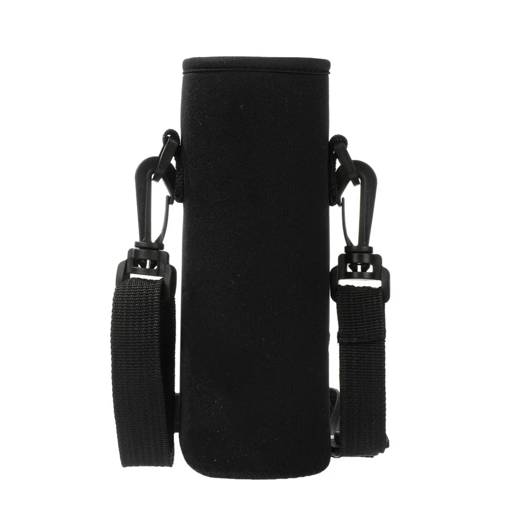 Neoprene Water Bottle Carrier with Strap – Insulated Sleeve for 610ml–1500ml Bottles (Black or Camouflage)