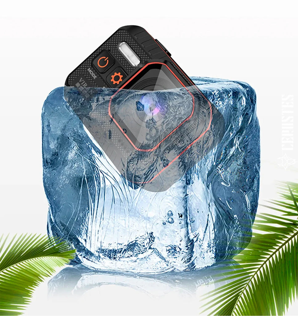 4K60FPS Waterproof Action Camera with Remote Control – Wide-Angle Sport Cam for Outdoor Adventures, Diving & Cycling