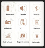 Hand Crank Emergency Weather Radio with Bluetooth – Solar/USB Rechargeable, Portable Power Bank thumbnail 8