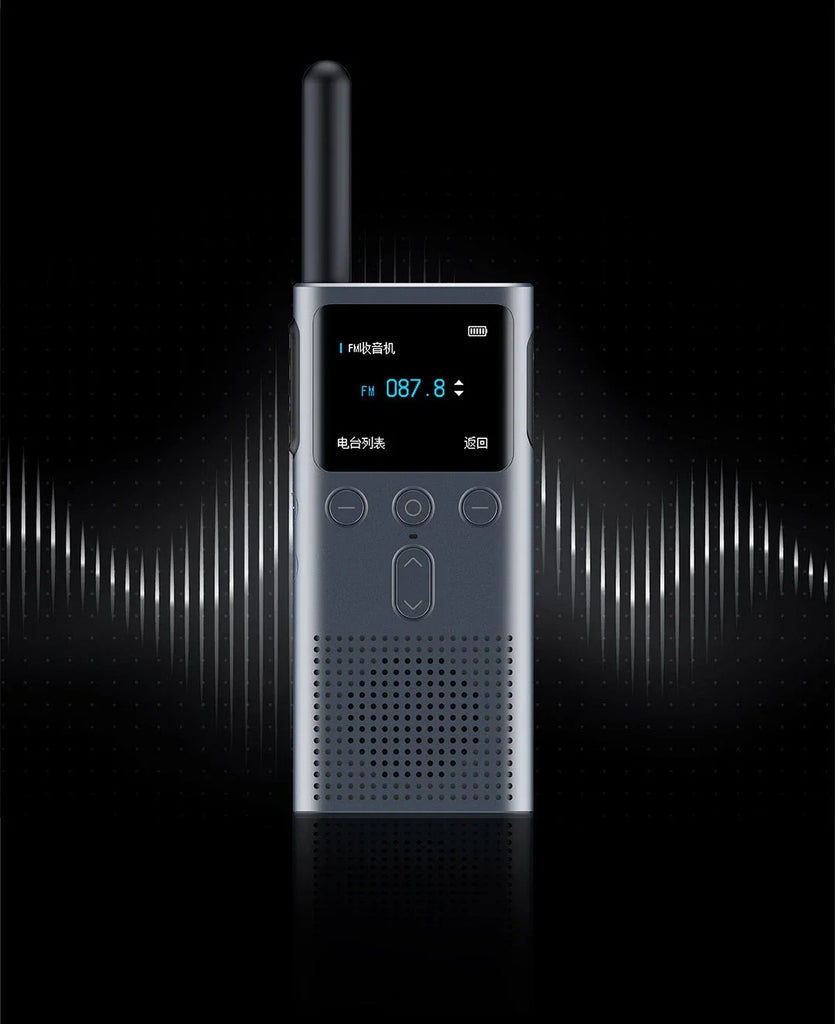 Xiaomi Walkie Talkie 2S – 4W Power, 5KM Range, IP54 Waterproof, 120-Hour Standby, Dual Mode Communication