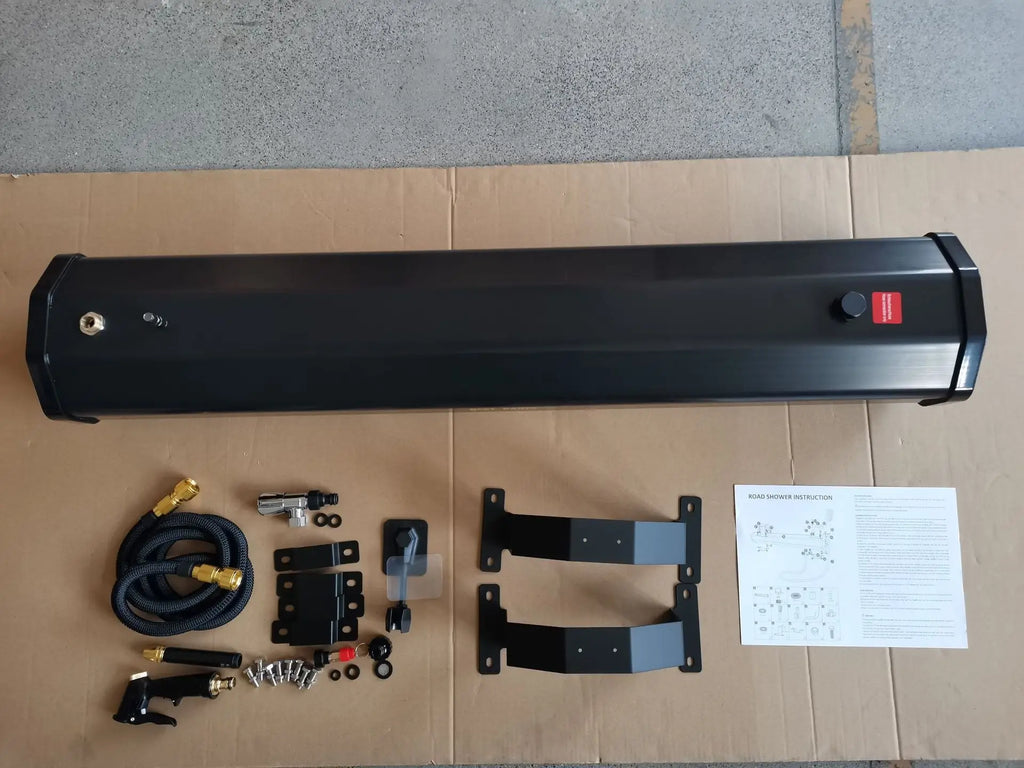 KANGRUN Portable Car Roof Camping Shower – 18L / 20L / 30L Outdoor Water Tank