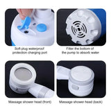 Rechargeable Portable Outdoor Camping Shower – Electric Pump with Digital Display & Accessories (4000mAh Battery) thumbnail 21