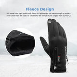 Waterproof Winter Thermal Touchscreen Gloves – Windproof, Warm & Durable for Sports, Riding, Hiking, and Skiing thumbnail 6