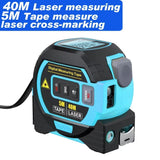3-in-1 Digital Laser Rangefinder with 5M Tape Measure & LCD Display – 40m/60m Distance Measuring Tool thumbnail 22