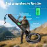 High-Sensitivity Handheld Metal Detector with LCD Display, Vibration & Audio Alerts – 360° Detection for Security, Industrial & Treasure Hunting Use thumbnail 7