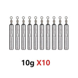 10pcs Fishing Sinkers Set (3.5gβ20g) | Precision Lead Weights for Carp Fishing & Magnet Fishing β Durable Tackle Accessories thumbnail 14