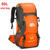 50L Waterproof Hiking Backpack – Large Travel Rucksack with Shoe Compartment thumbnail 17