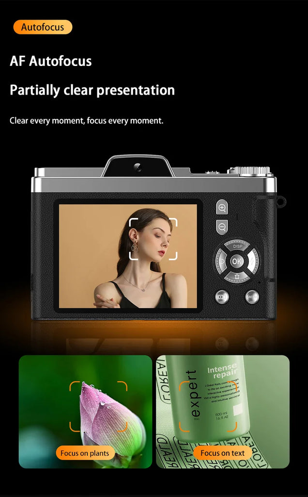 Xiaomi Digital Camera – 5K HD Portable CCD Camera with 16X Zoom