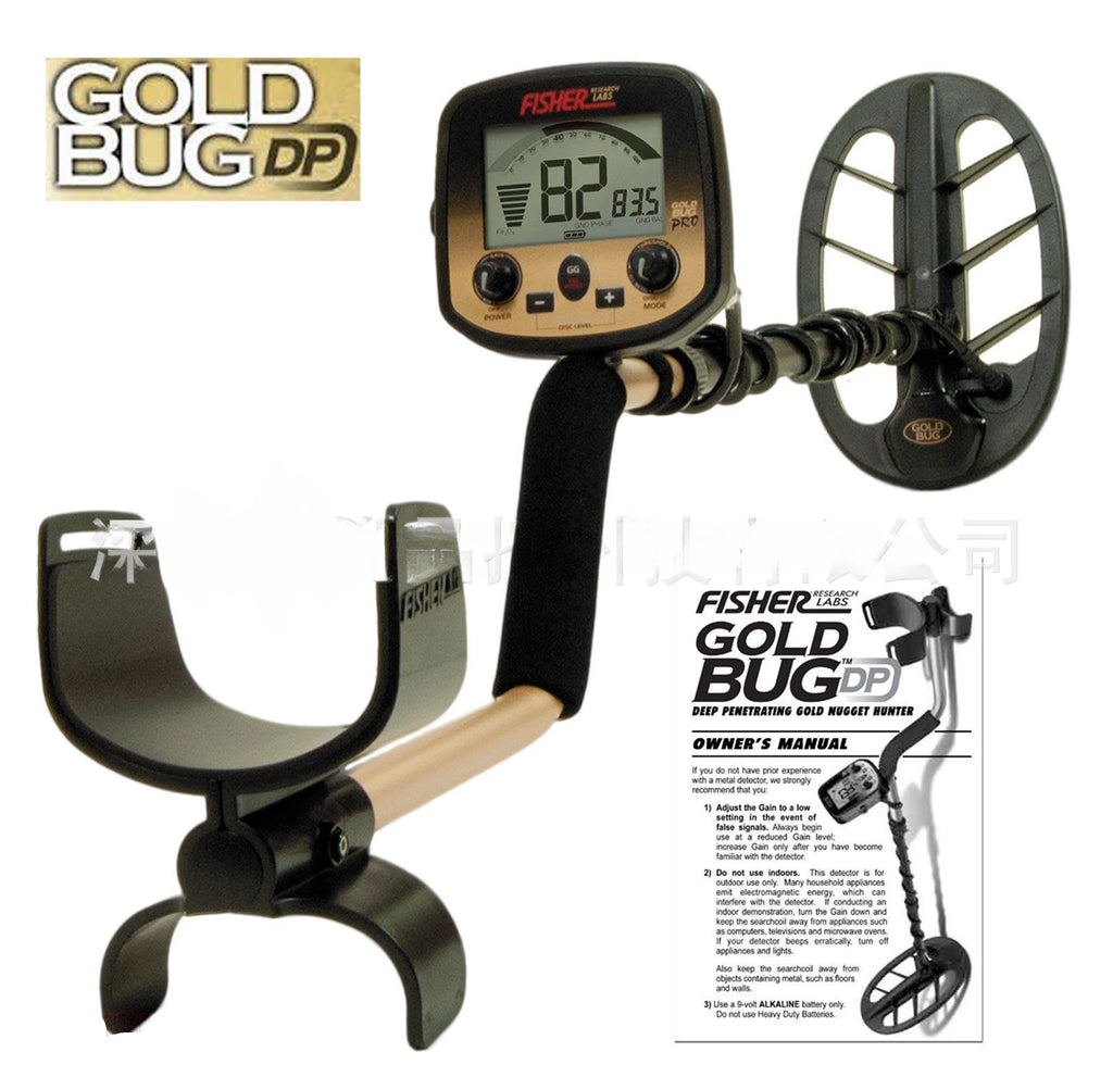 Gold Bug Pro Long-Range Metal Detector Kit – Dual Coil, 3M Underground Detection, High Sensitivity for Gold, Coins & Gems