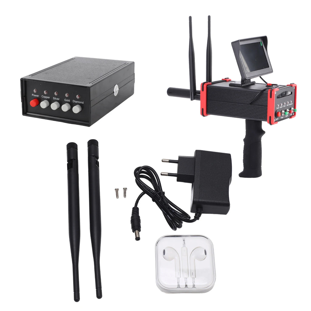 Metal Detector Underground Scanner – High Definition Treasure Finder for Gold, Silver, and Copper