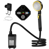 LIXADA Digital Camping Shower Kit – 6000mAh Portable Outdoor Shower with Intelligent Display for RV & Camping thumbnail 10