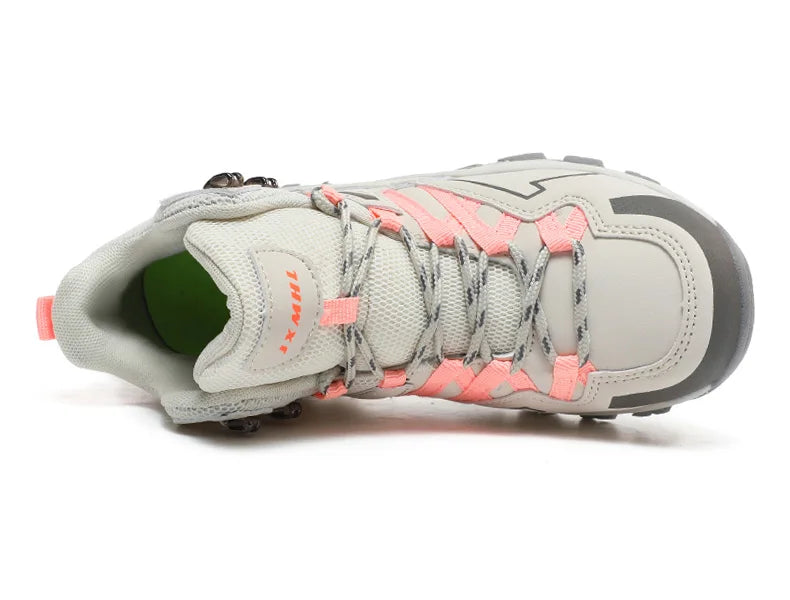 Women's Ankle Hiking Boots – Lightweight Trekking Shoes for Mountain & Trail