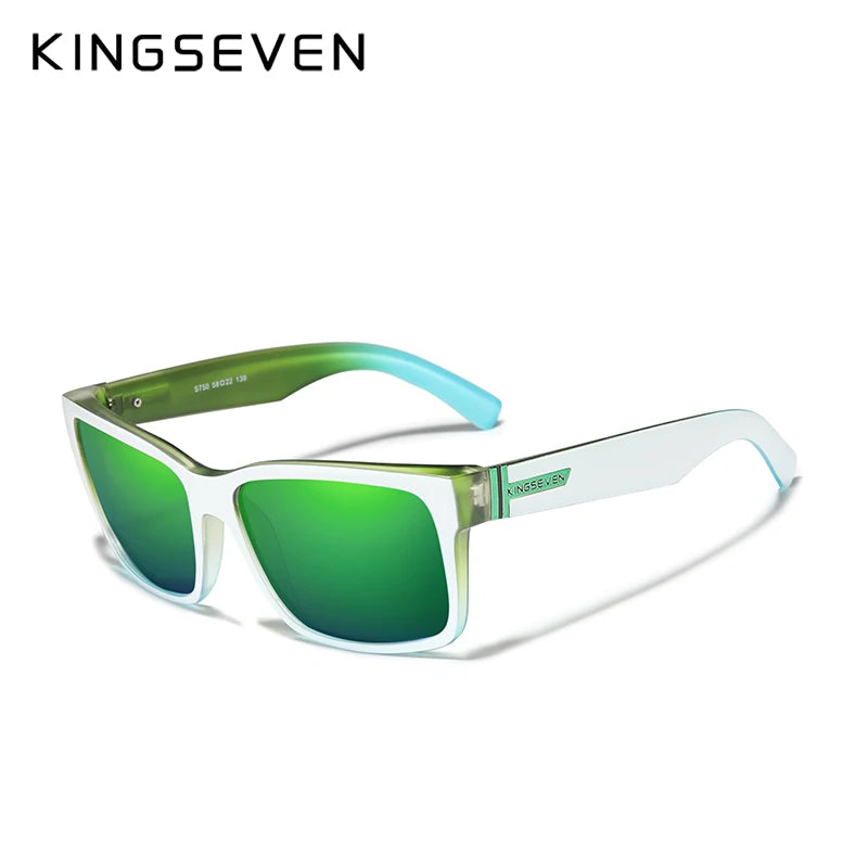 KINGSEVEN Polarized Sports Sunglasses for Men – UV400 Mirror Lens | Model 750