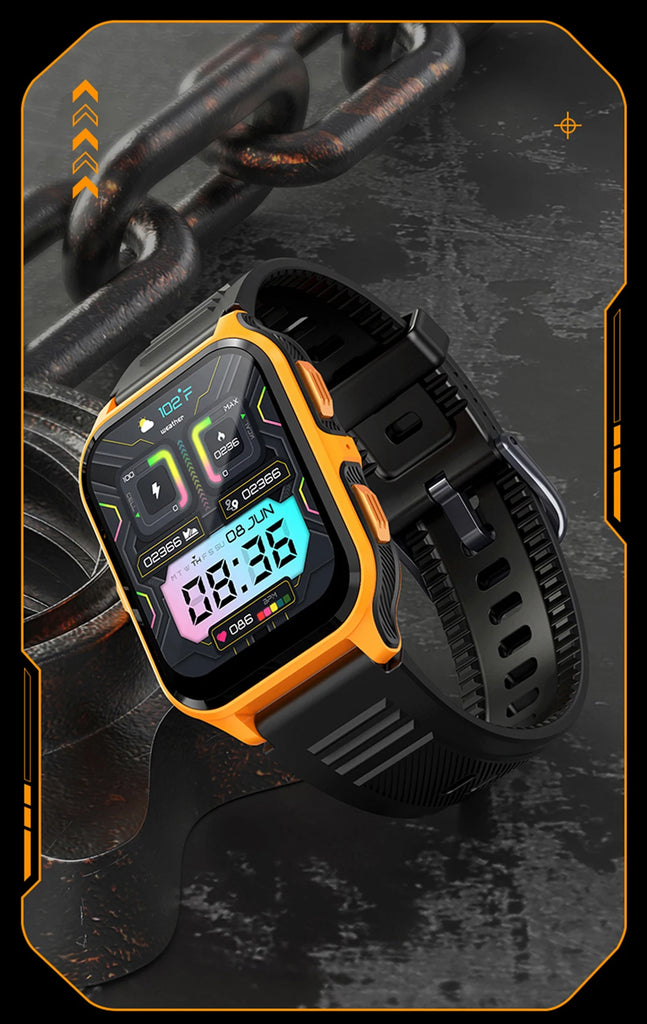 COLMI P73 Military Outdoor Smartwatch – 1.9" Display, Bluetooth Calling, 100+ Sport Modes, IP68 Waterproof