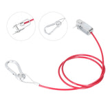 3.3ft Universal Trailer Safety Breakaway Cable – Anti-Drop Stainless Steel with Carabiner & Ring thumbnail 8