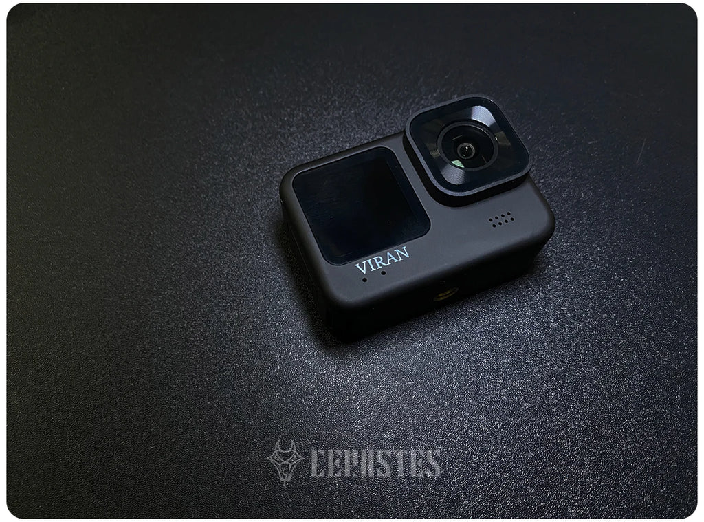 CERASTES V9 4K Ultra HD WiFi Action Camera – Dual Screen, Waterproof, Remote Control, EIS Stabilization