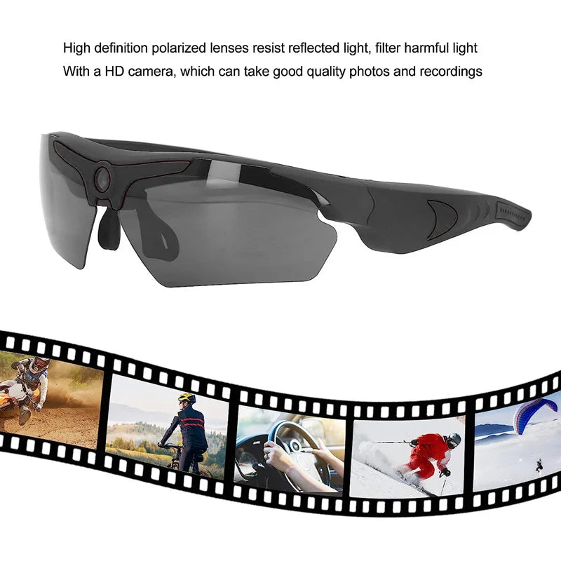 Xiaomi Smart HD Camera Sunglasses – 1080p Mini Recording Glasses for Cycling & Outdoor Adventures