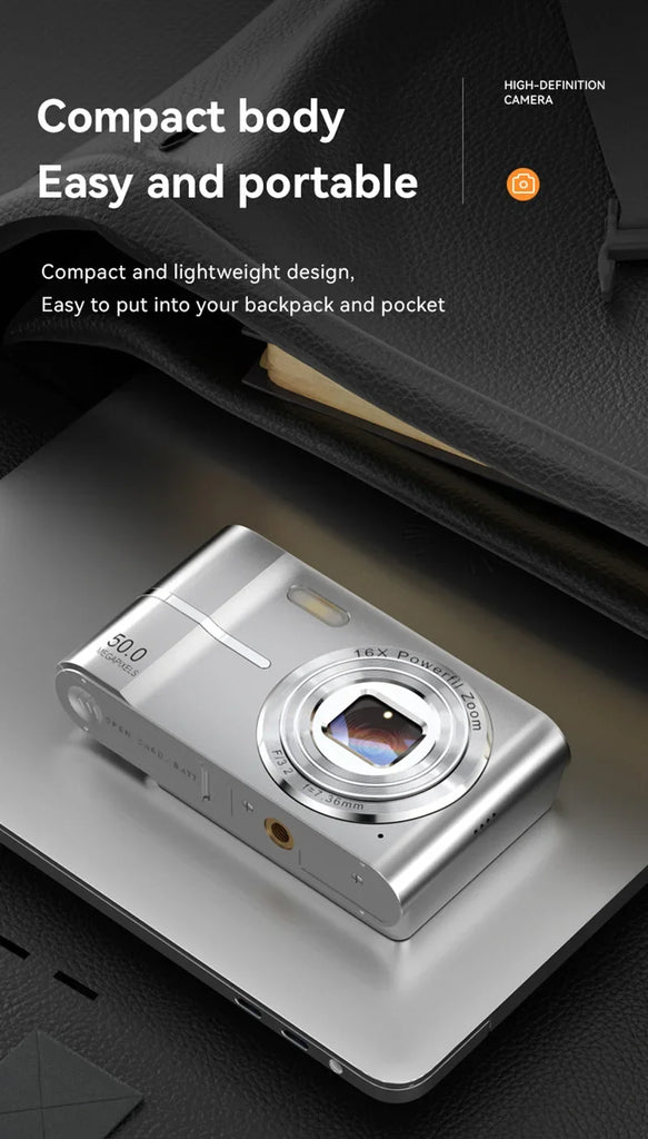 Xiaomi 4K Digital Camera – 50MP Sensor, 16X Optical Zoom, Anti-Shake
