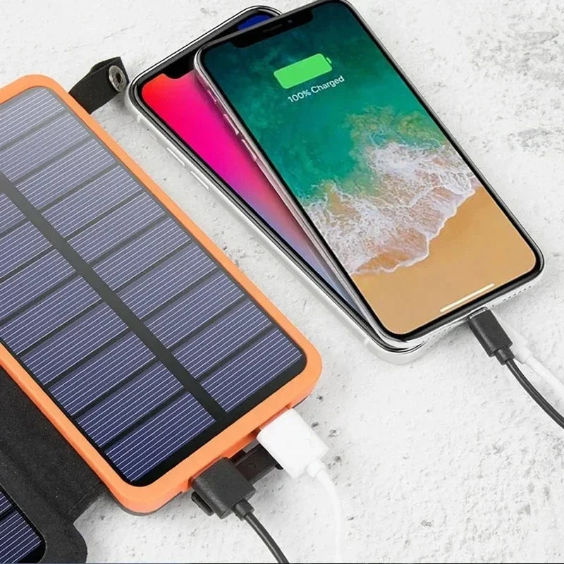 Xiaomi 200,000mAh Solar Power Bank with Folding Solar Panels – Portable Quick-Charge Power for Outdoor Camping & Survival