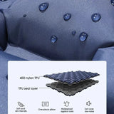 Double Camping Air Mattress with Built-In Pillows – Ultralight Inflatable Sleeping Pad for 2 – Waterproof, Compact & Durable thumbnail 2