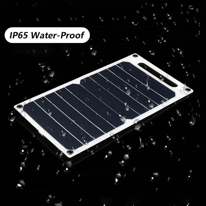 30W Portable Solar Panel Charger with USB – Waterproof Outdoor Power for Hiking, Camping & Travel