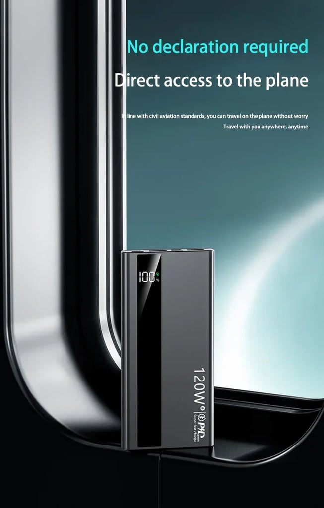 Xiaomi 120W 200000mAh Power Bank – Super Fast Charging Portable Battery Charger