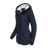 Women's Warm Hooded Parka – Thick Plush Mid-Length Winter Coat (S–5XL) thumbnail 16