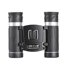 500x25 HD Zoom Binoculars – Compact Long-Range Telescope with BAK4 Prism & Waterproof Design (5000M/50000M Range)